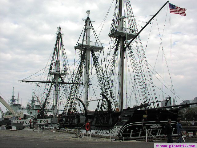 USS Constitution , Charlestown