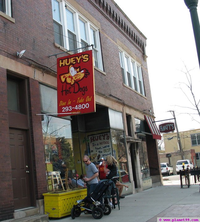 Huey's Hotdogs , Chicago