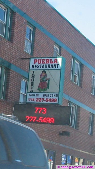 Puebla Restaurant , Chicago