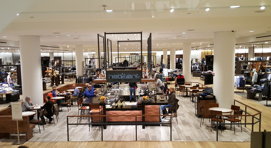 Habitat Bar at Nordstrom , Chicago